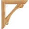 Ekena Millwork Legacy Slat Rough Sawn Bracket w/ Offset Brace, Western Red Cedar, 8"W x 40"D x 44"H BKT0806X40X44LEC06RWR - alternate 2